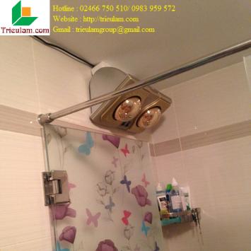 Dòng đèn sưởi Kottmann 2 bóng phù hợp phòng tắm nhỏ