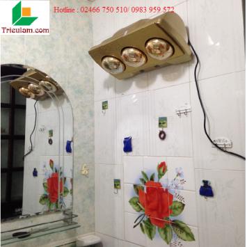 Đèn sưởi kottmann bóng vàng ở Trần Quốc Hoàn