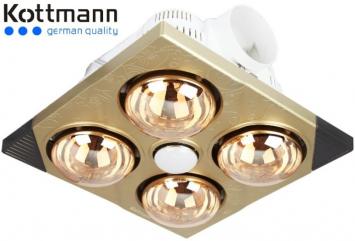 Giới thiệu về các dòng đèn sưởi nhà tắm hiện có của Hans