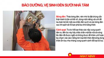 thông tin bảo hành về đèn sưởi ấm hồng ngoại Heizen 2 bóng vàng