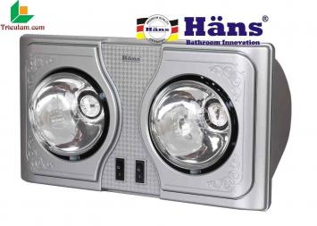 Đèn sưởi Hans 2 bóng H2B